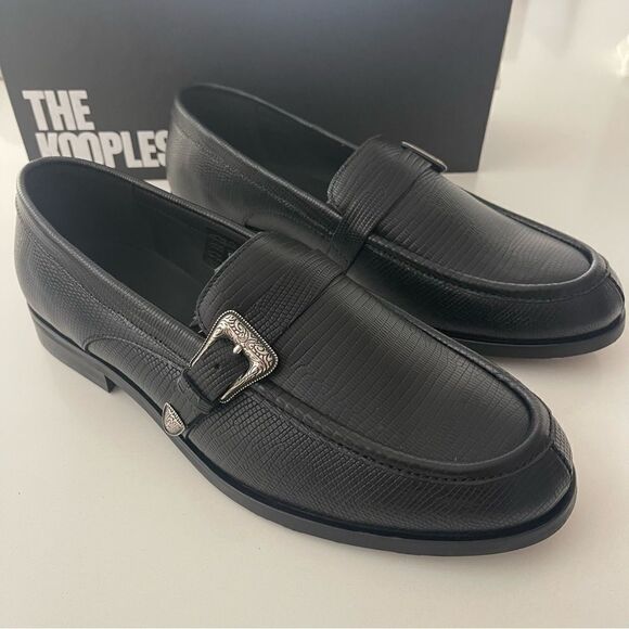 $515 The Kooples Men’s Leather Loafer NIB size 44 main image 4